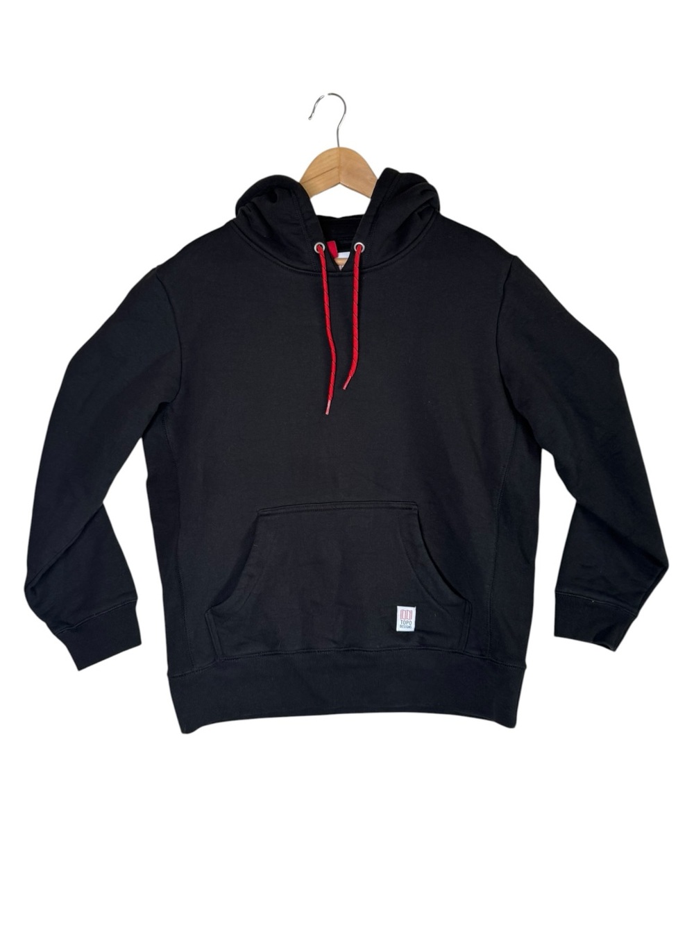Topo Designs Hoodie Sweatshirt Black Men's Size Medium